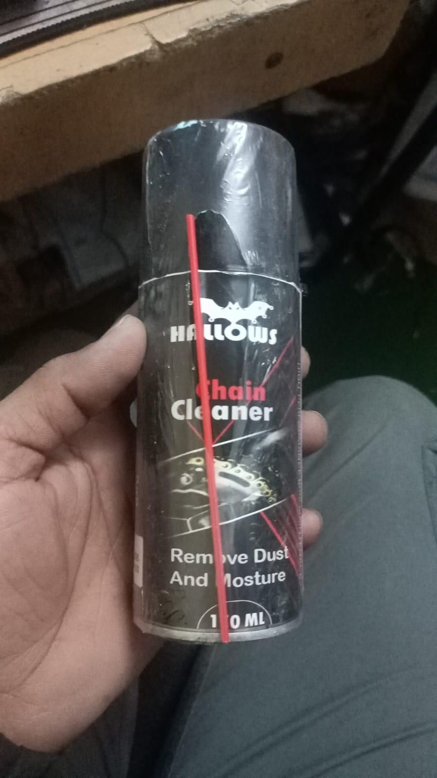 Bike Chain Cleaner Lubricant and Brush (Pack of 3)