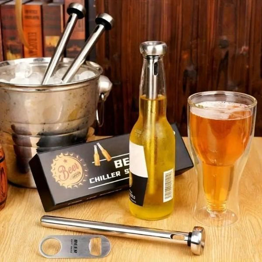 Stainless Steel  Beer Chiller Stick (Pack of 2)