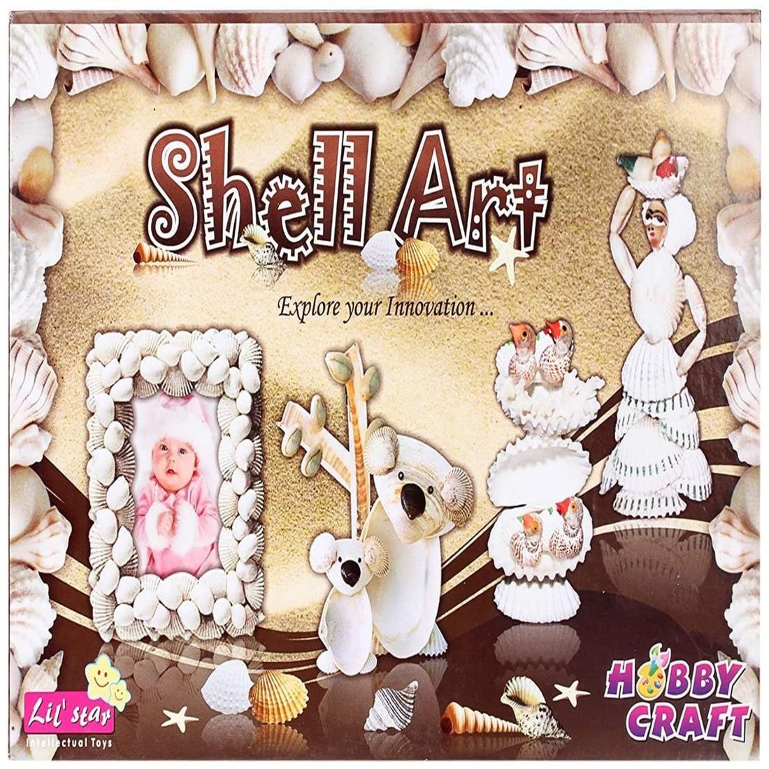 Shell Art and Craft Kit - Stones Painting Materials