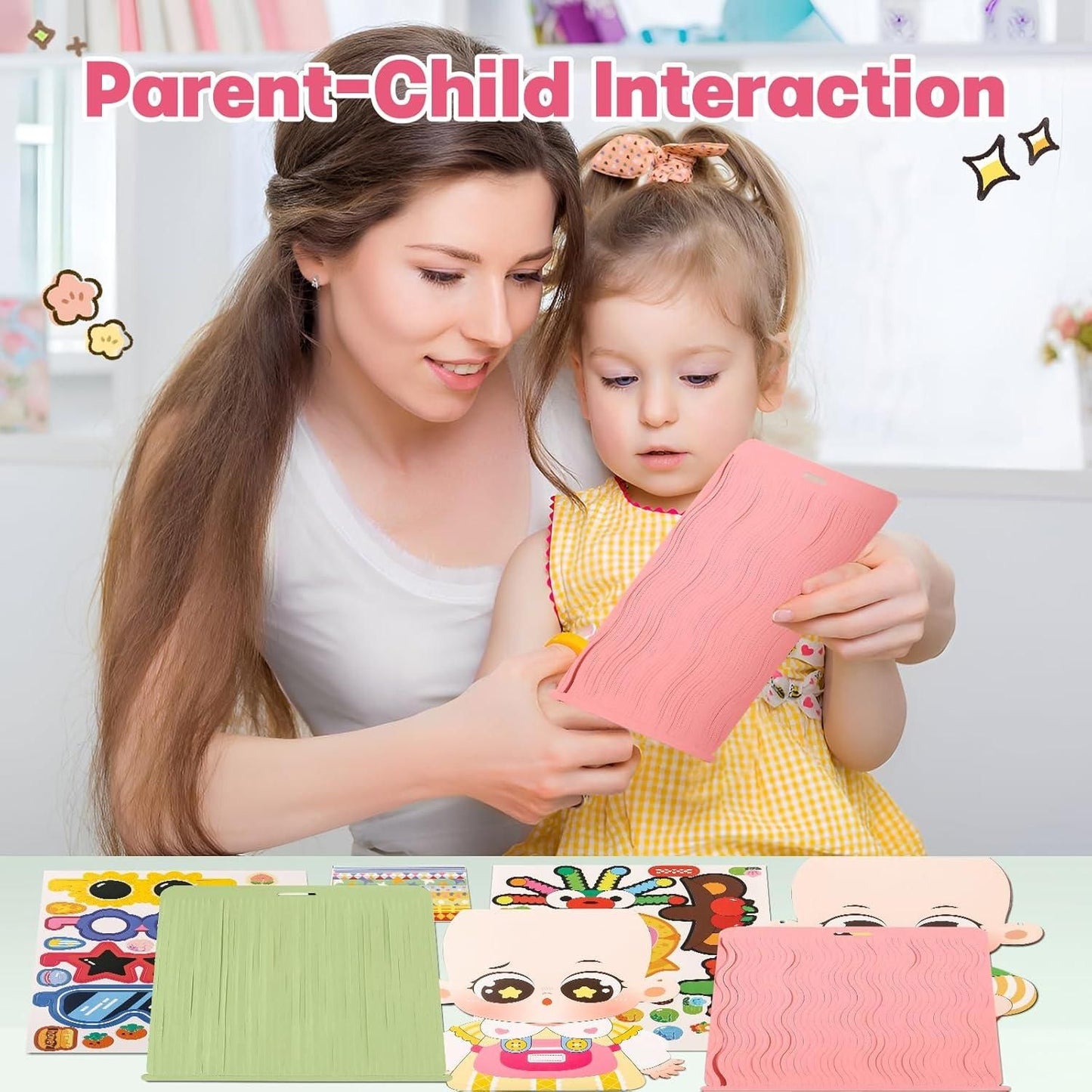 Hairstyle Design DIY Paper Craft Kit