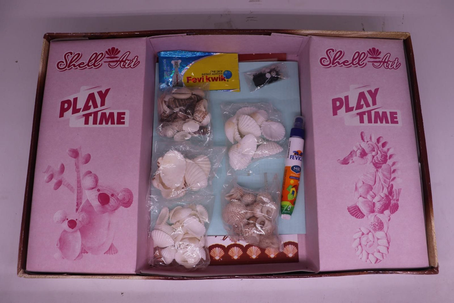 Shell Art and Craft Kit - Stones Painting Materials