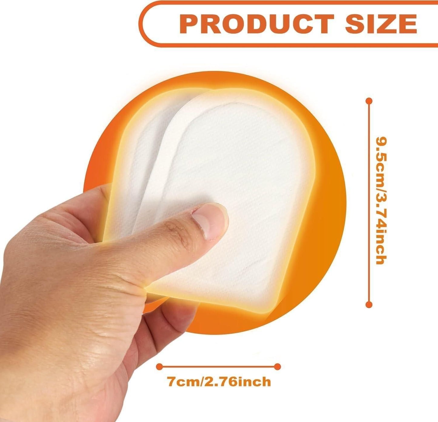Toe & Foot Warmers, Body Heat Patches & Insole Warmer - 2 Pieces