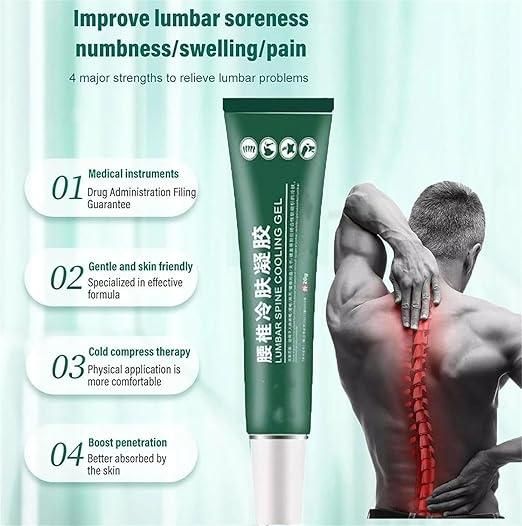 Lumbar Spine Cooling Gel 20g Pack of 1